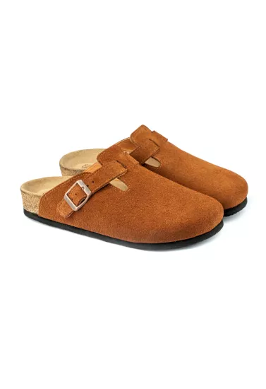 Costa- Natural Cork- Suede Leather- Cinnamon Powder