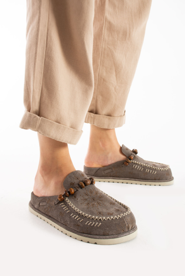 Lemoors- Rumi- Suede Leather- Extra Soft Insole- Mink