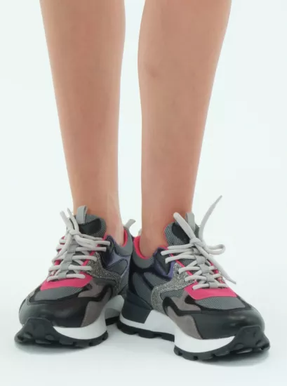 Lemoors Miranda Bağcıklı Kadın Sneaker Spor Ayakkabı