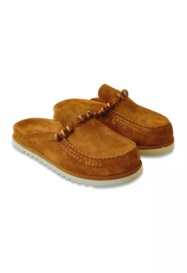 Lemoors- Rumi- Suede Leather- Extra Soft Insole- Cinnamon Powder