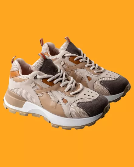 Lemoors Miranda Bağcıklı Kadın Sneaker Spor Ayakkabı