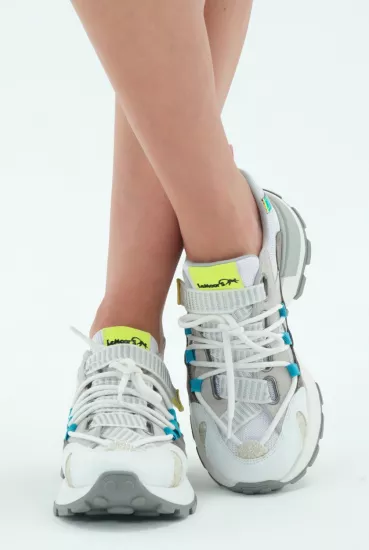Lemoors Alisa Bağcıklı Kadın Sneaker Spor Ayakkabı