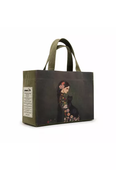 Hibiscus Mumlu Kanvas Özel Tasarım Baskılı Tote Bag