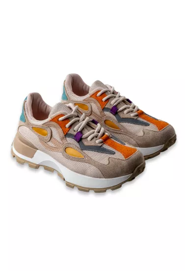 Lemoors Emma Bağcıklı Kadın Sneaker Spor Ayakkabı