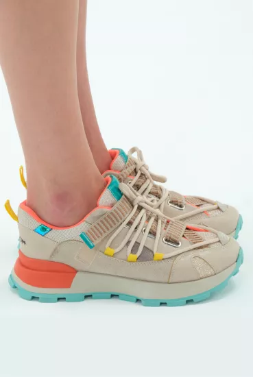 Lemoors Alisa Bağcıklı Kadın Sneaker Spor Ayakkabı
