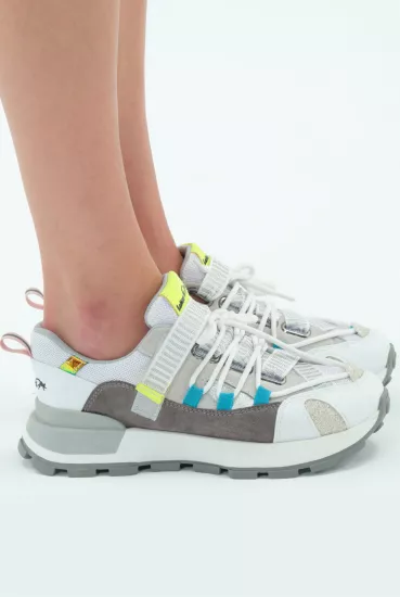 Lemoors Alisa Bağcıklı Kadın Sneaker Spor Ayakkabı