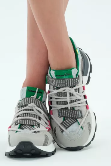 Lemoors Alisa Bağcıklı Kadın Sneaker Spor Ayakkabı